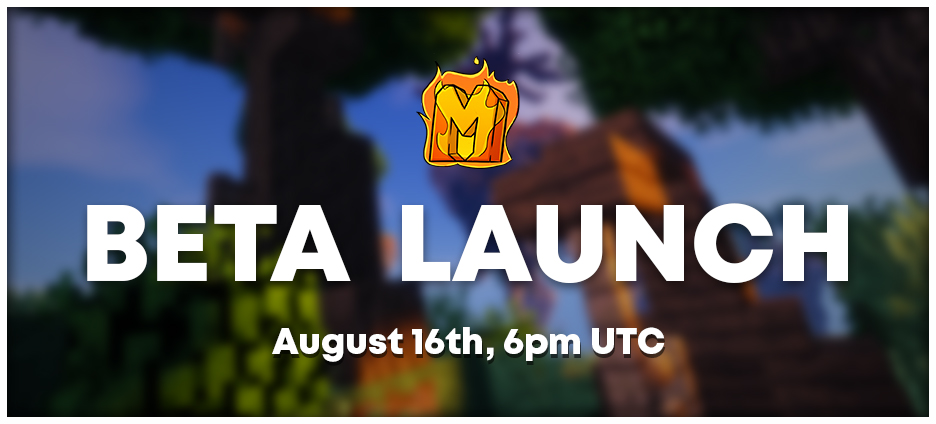 MythicalMC Beta Launch - August 16th, 6pm UTC